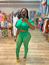 Got What You Need Pant Set- Green