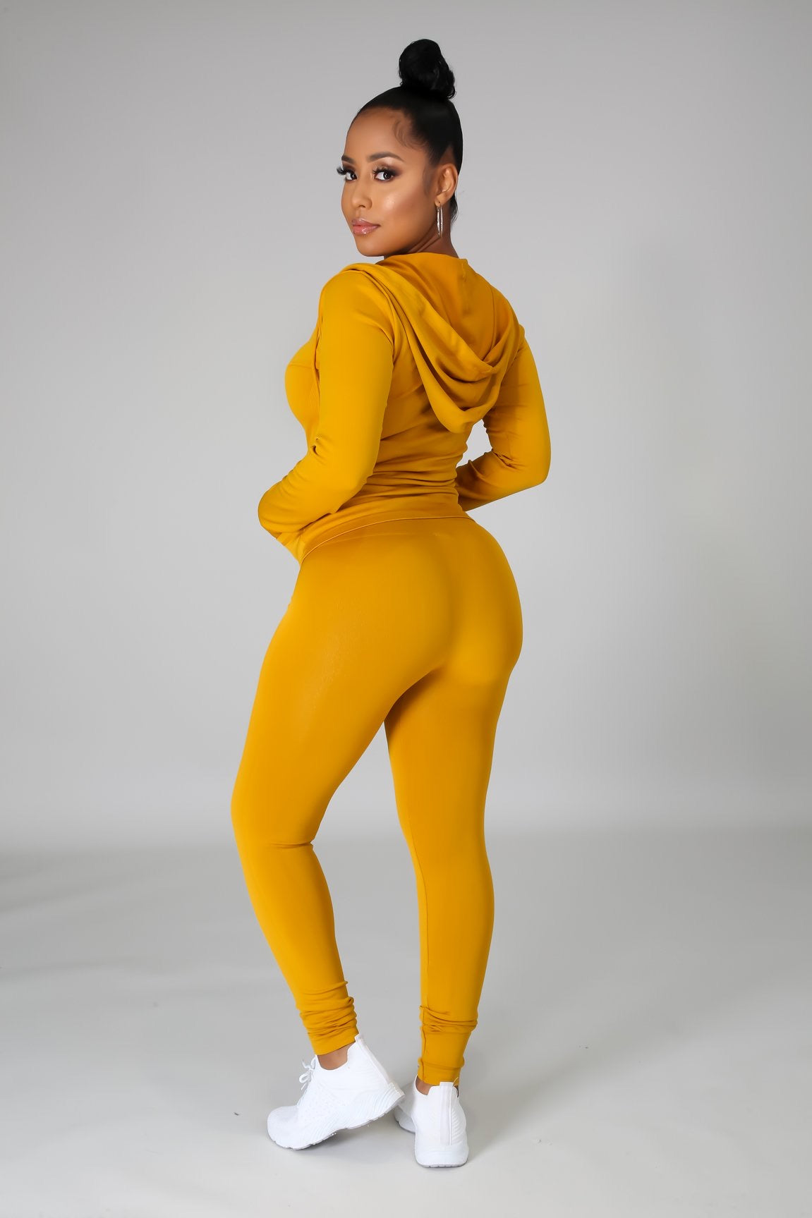 Pretty Luxechic Tracksuit- Mustard