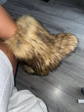 *Pre-Order* Wynter Fluffy Faux Fur Boots- Brown
