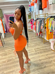 Don’t Hesitate Skirt Set- Orange