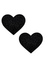 Pasties Hearts- Black