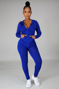Pretty Luxechic Tracksuit- Royal
