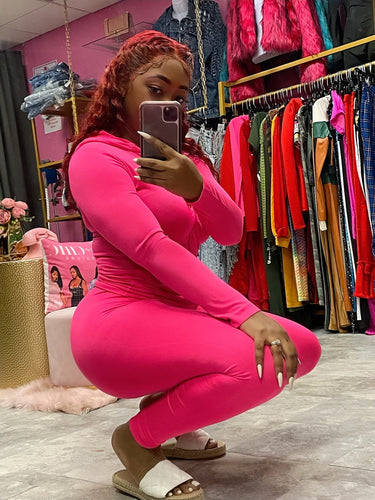 Pretty Luxechic Tracksuit- Pink
