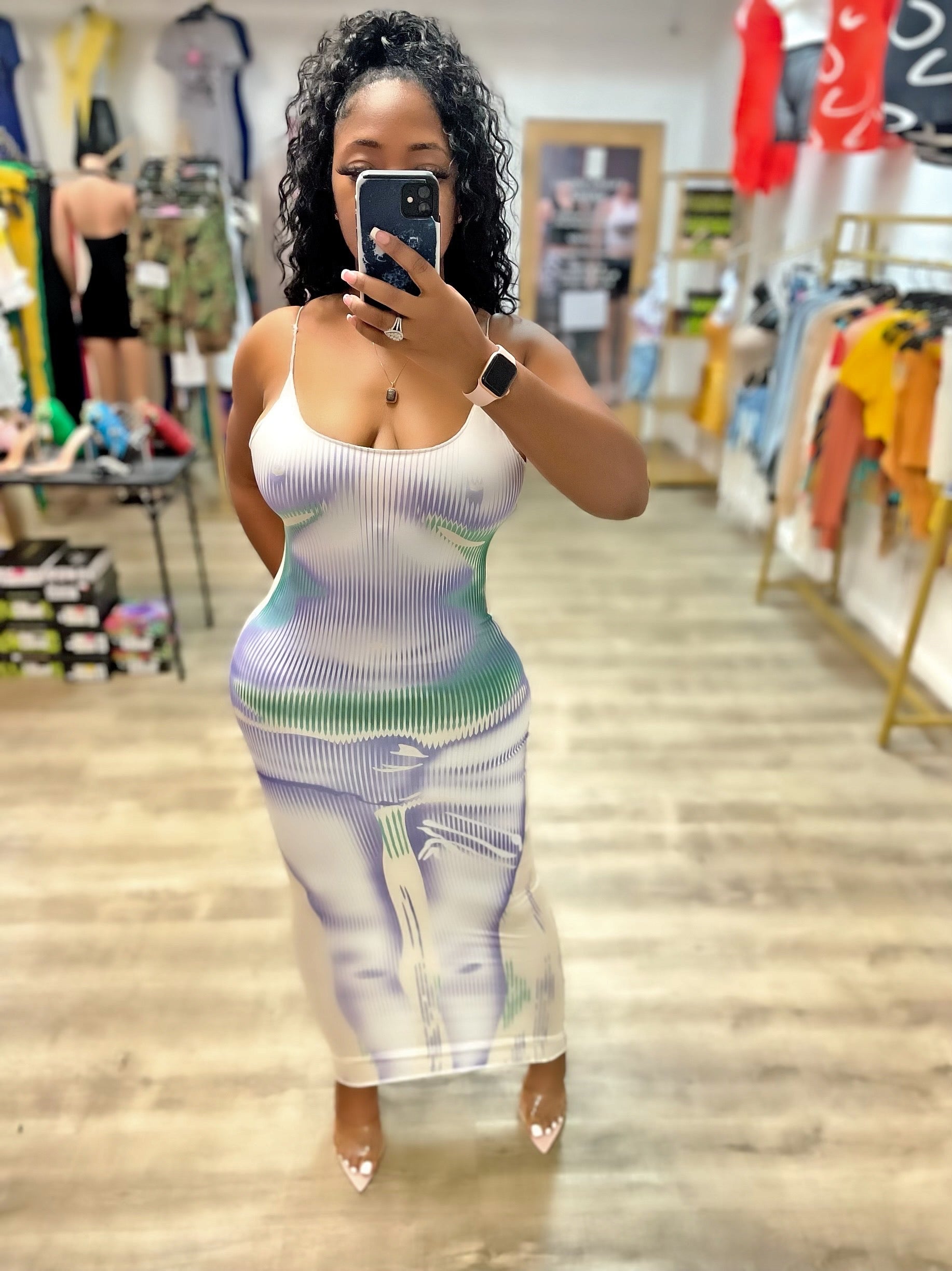 Summer Body Dress- Purple