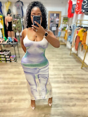 Summer Body Dress- Purple