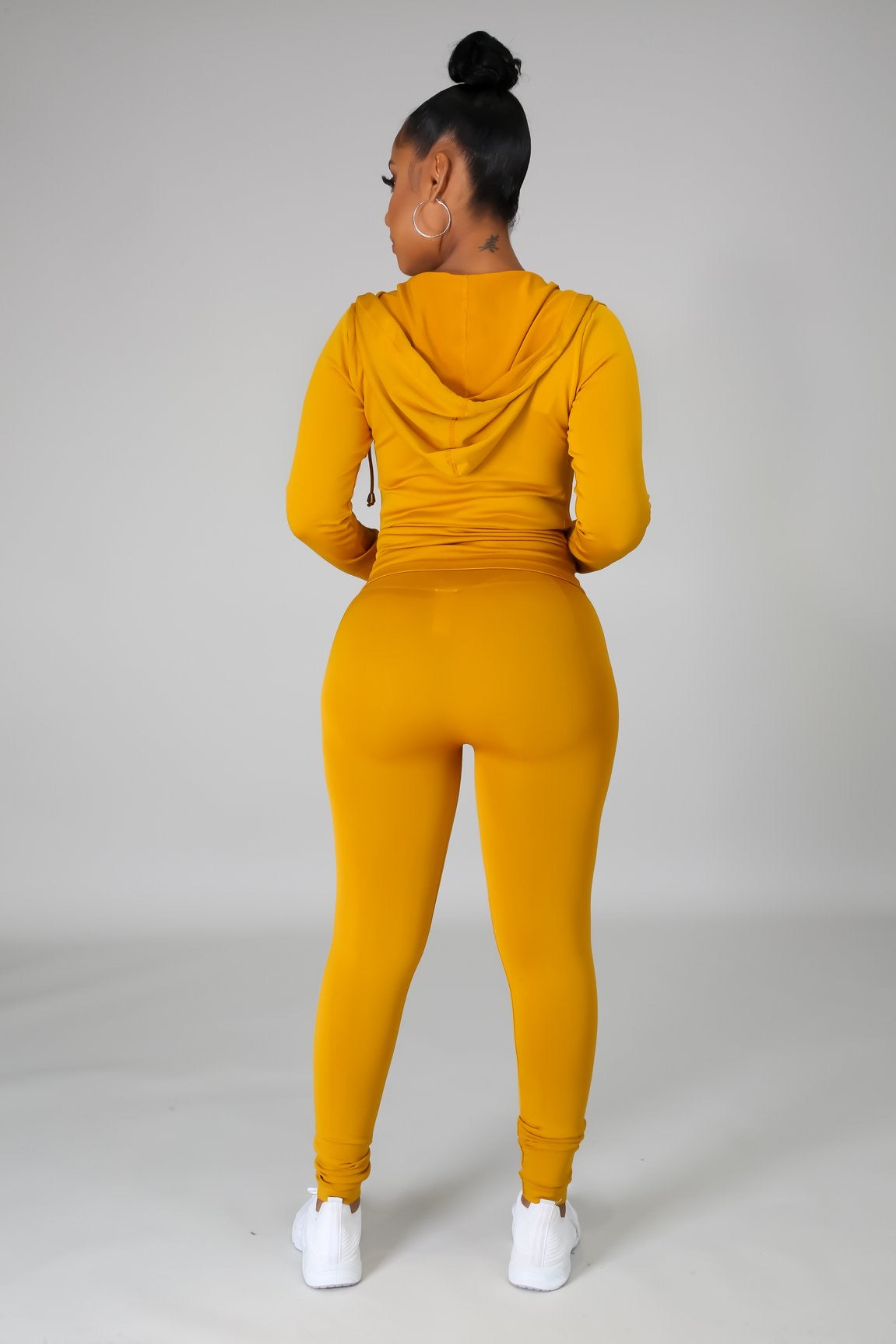Pretty Luxechic Tracksuit- Mustard